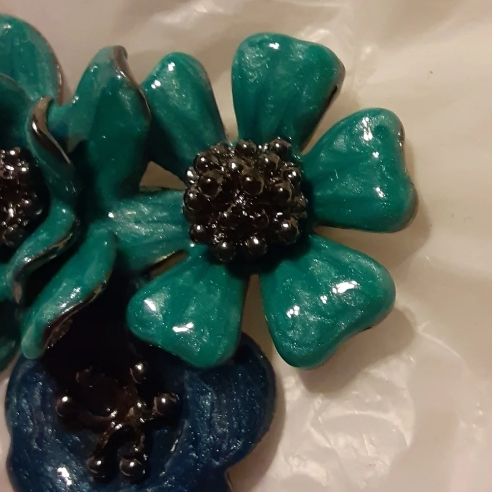 Colorful Enamel Brooch X-large